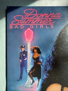 Donna Summer - Bad Girls (Blue/Pink Cover) Vinyl Record